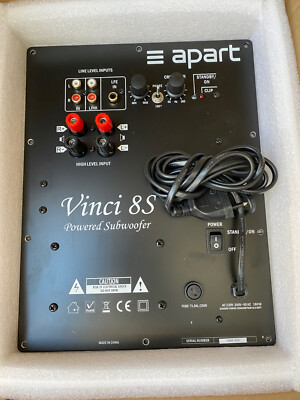 Apart Audio Y0900790 Amp panel complete Verstärkerplatine Vinci8S-BL NEU NEW