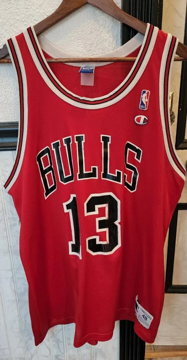 Luc Longley Chicago Bulls 97-98 HWC Swingman Jersey - Red – Throwback