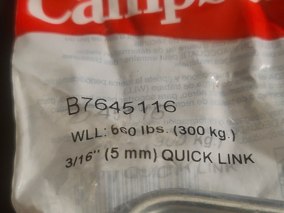 Apex Tool Group, Llc – Campbell Division T7645116V 3/16
