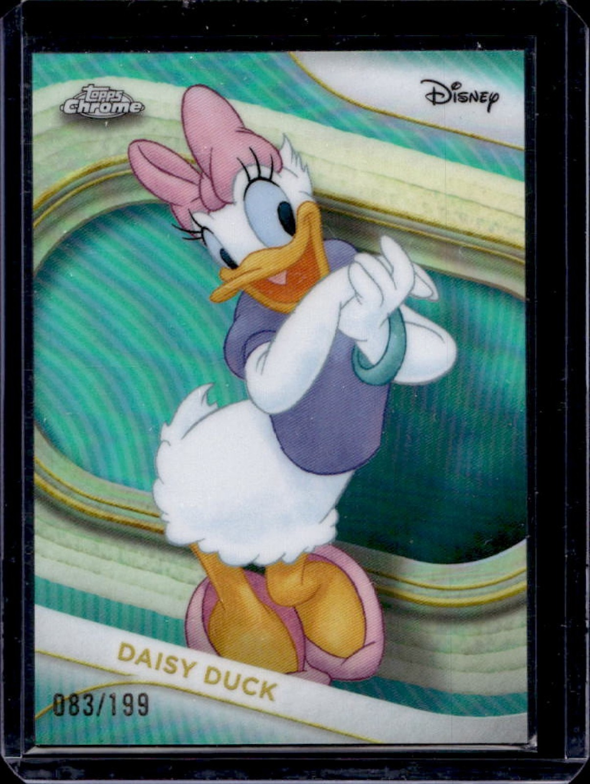 世界10枚限定カード！シリアルナンバー入りDAISY DUCK デイジーダック