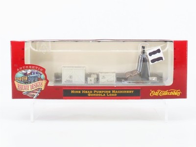 HO Scale Ertl 4159 Mine Head Pumping Machinery Gondola Load - Sealed