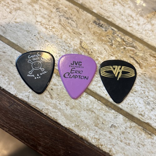 Guitar Pic Lot Van Halen Clapton George
