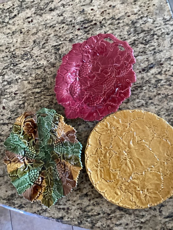 3 Mojalica Olfaire Portugal  Ceramic Platters