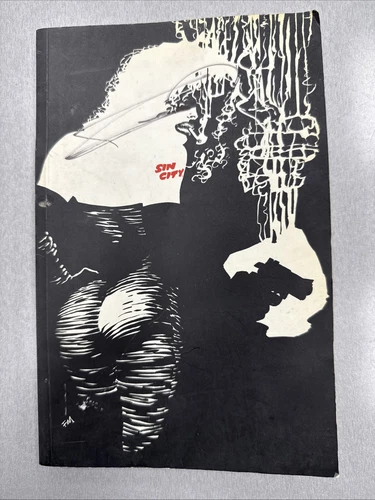 Dark Horse - SIN CITY - Frank Miller - Graphic Novel TPB 1994 SIGNED Cover! RARE