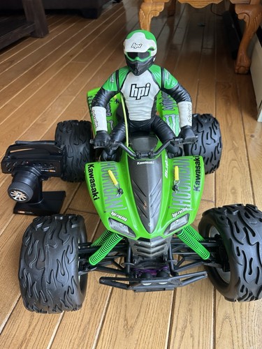 Hpi Savage X Kawasaki KFX700 Atv Ken Block Hoonigan W/Reverse Nitro