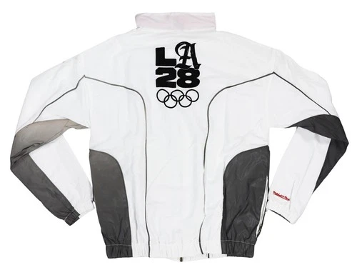 Mitchell & Ness LA28 Los Angeles 2028 Olympics Windbreaker Men's Jacket NWT image 3