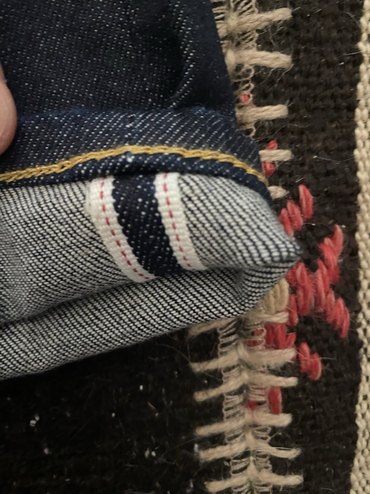 Best Made Co. Selvedge Denim Dark Blue Mens Size 30 Raw image 6