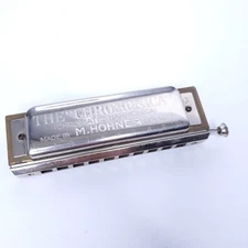 Vtg Hohner The Chromonica Chromatic Harmonica Model 260 Germany Key G As Shown