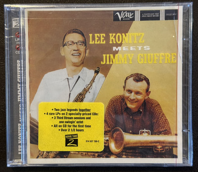 Lee Konitz Meets Jimmy Giuffre [Audio CD] 731452778024 ** BRAND NEW