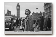 Paul Sinus Wandbild The Charm of London Streets – Stil und Geschichte im