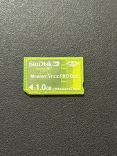 SanDisk Memory Stick Pro Duo Magic Gate 1 GB Memory Card