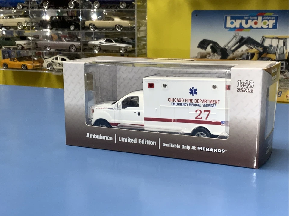 Menards Gold Line Chicago Fire Department Emergency Medical Services 1:48 NEW - Image 2 of 4