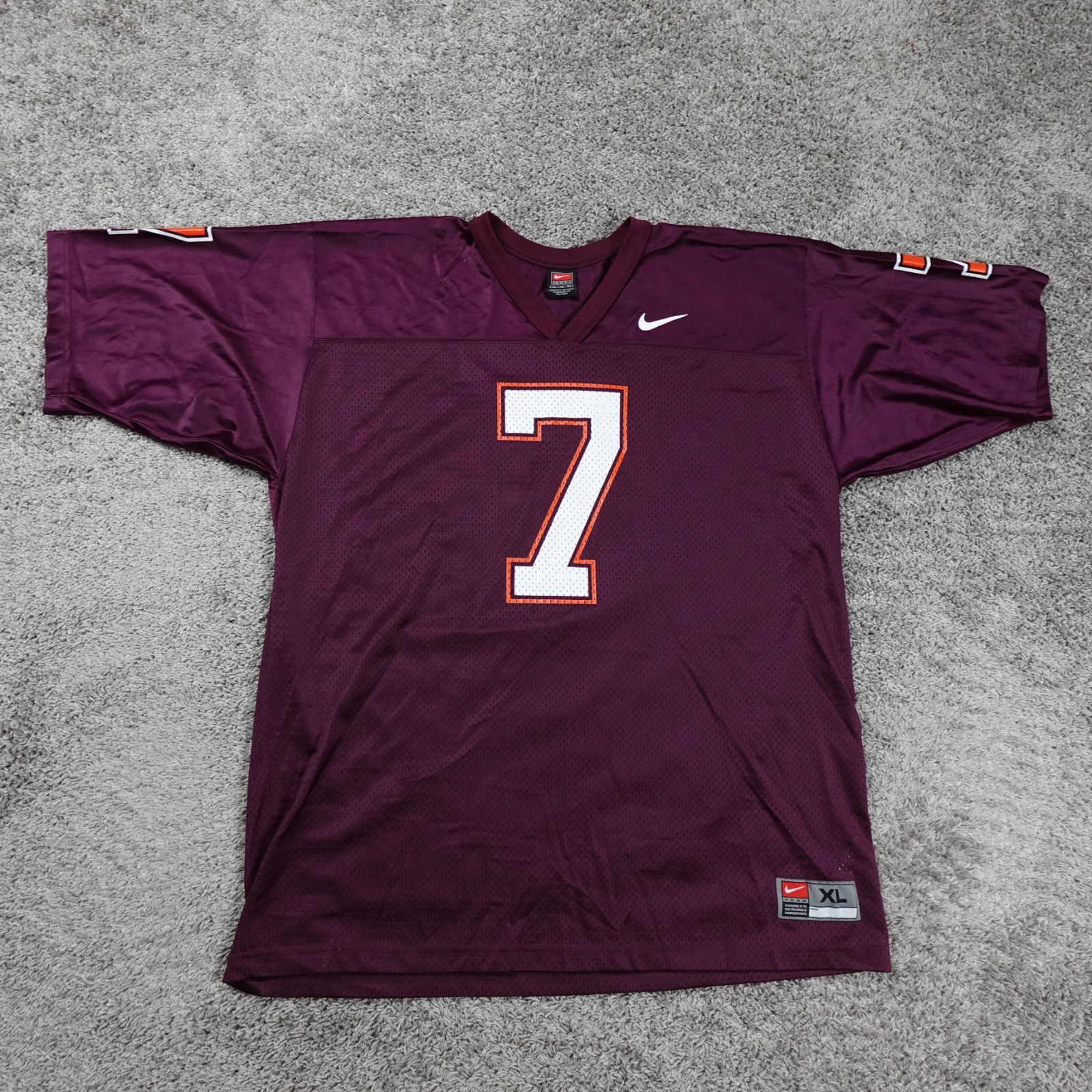 Vintage Michael Vick Jersey Nike Virginia Tech Hokies Football Mens Extra Large