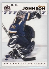 2001-02 Pacific Adrenaline Red 1/54 Brent Johnson #159 2d8