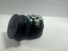 AA Battery Case With Screw Top Holds 8