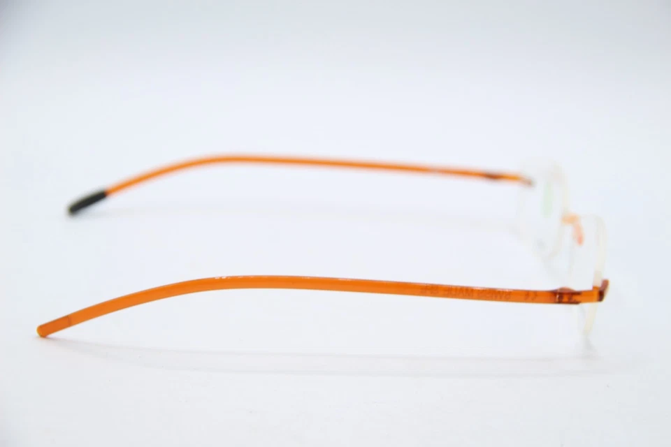 NUEVAS GAFAS EYEPHORICS 2.5 51P/12P/12P NARANJA TRANSPARENTE MONTURAS AUTÉNTICAS 50-17 Foto 4 de 4