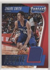 2018-19 Panini Threads Rookie Threads Zhaire Smith #RT-ZS RC 1x8