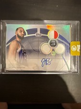 Johni Broome 2025-26 Topps Three #RPH-JBR Horizontal Rookie 3 Patch Auto /49