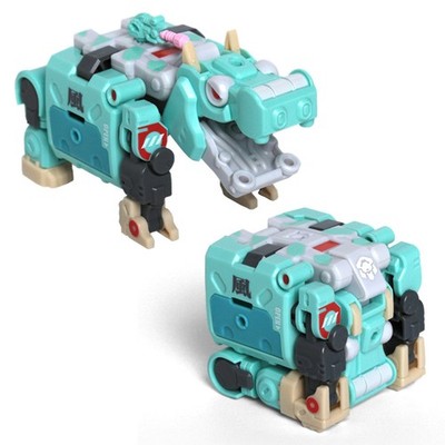 BeastBox BB-07 Behemoth Hippo Transforming Toy Figure 52TOYS Mecha Cube