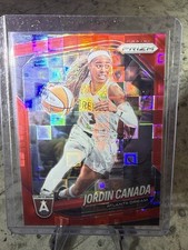 Jordin Canada Red Pandora /199 2025 Prizm WNBA Basketball #120 Atlanta Dream