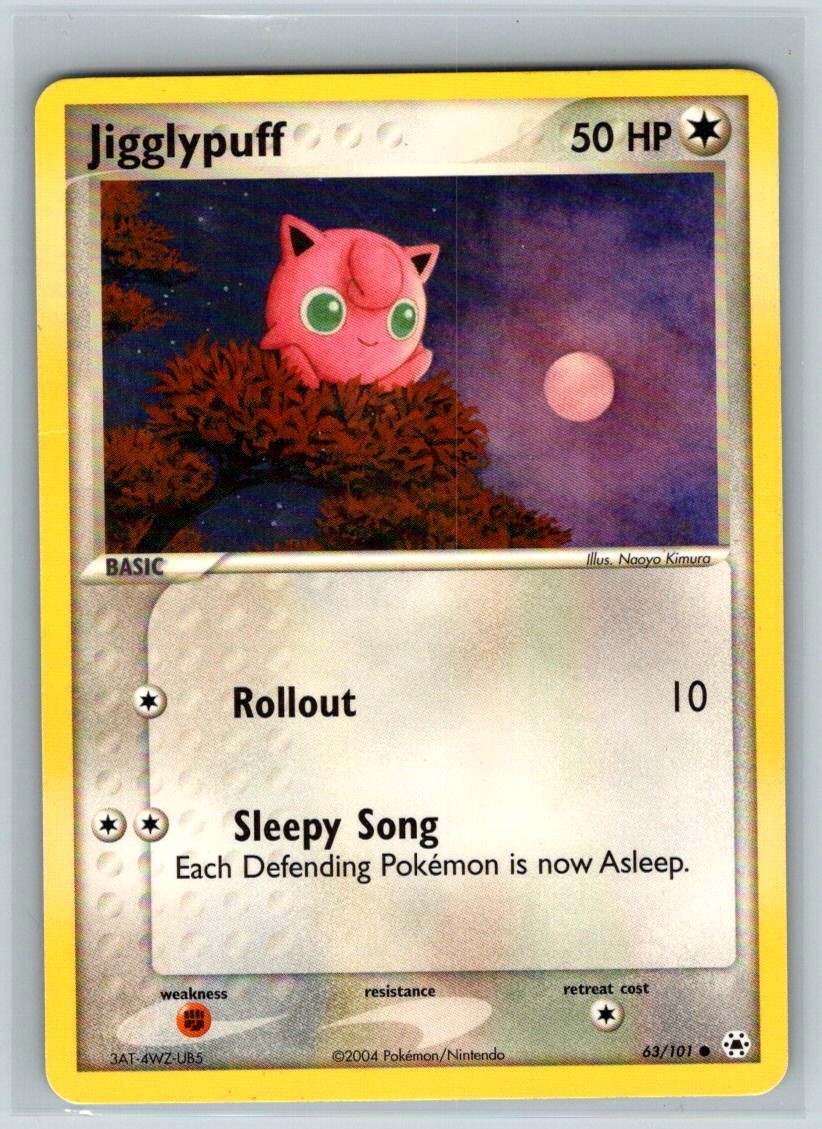 Jigglypuff 63/101 Hidden Legends Regular NM