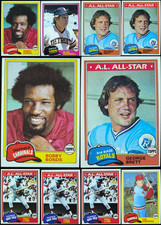 1981 Topps • Star Player 10 Card Lot • Brett Trammell Lynn Bonds