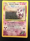Pokémon TCG Sabrina's Gengar Holo Rare Card 14/132 Gym Heroes