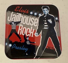 ELVIS PRESLEY JAILHOUSE ROCK NOTE PAD IN TIN BOX NEW