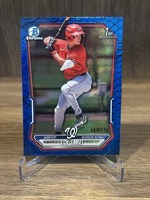 2026 Bowman Blue Reptilian Coy James /150
