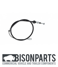Image of REAR HAND BRAKE CABLE 1210/865MM 504201378 FITS IVECO DAILY 2006-2014 BP119-276"