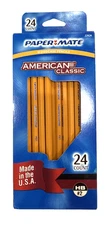 Papermate American Classic Woodcase Pencils 16 Count HB#2 285081 USA