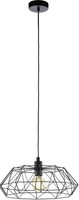 Eglo Pendelleuchte Carlton 2 Schwarz Ø 45,5 Cm E27, Max. 60 W Pendelleuchte