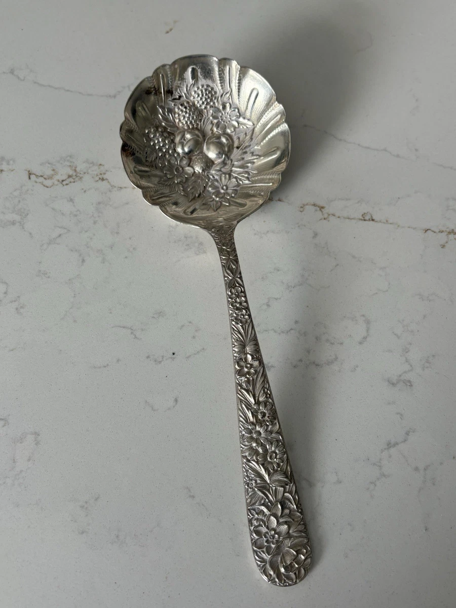 Kirk Antique US Sterling Silver Serving Spoons for sale | eBay