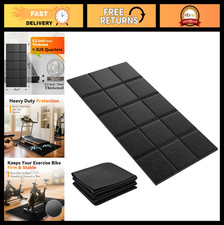 Non-Slip Treadmill Mat for Hardwood  Carpet, 79"x39.4", 1/4" Thick, Home Gym Fl