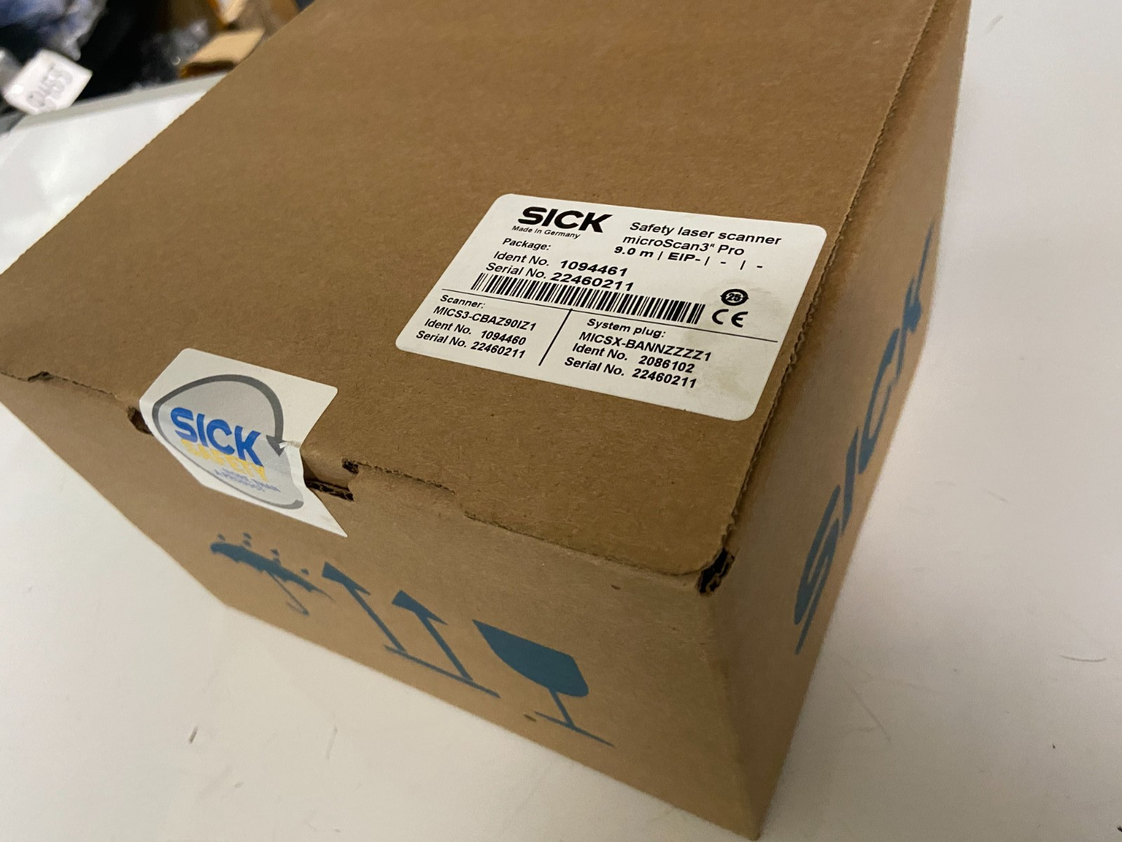 NEW STOCK Sick MICS3-CBAZ90IZ1 microScan3 Pro EtherNet/IP Safety scanner