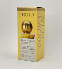 TRULY Golden Glaze Body Oil 3.1 fl oz Vegan Vitamin C Hyaluronic Vanilla Bean