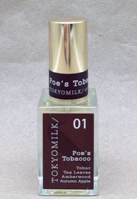 Tokyo Milk Poe's Tobacco 01 Parfumarie Curiosite Perfume Spray 1 fl oz New