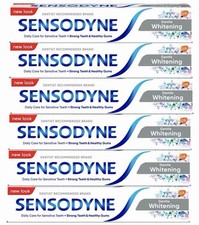 7 x 75ml Sensodyne Sensitive Teeth Toothpaste Gentle Whitening. 30.38 per litre