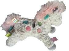 Mary Meyer Baby Girl Boy Taggies Soft Toy Painted Pony 12" Embroidered Eyes 2018