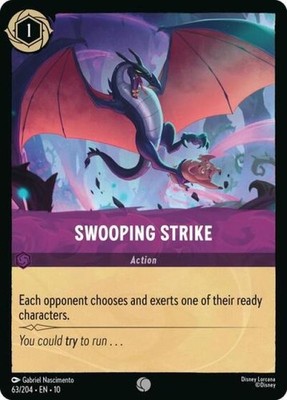 Swooping Strike - NM Cold Foil - Whispers in the Well 063