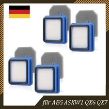 4x 8x Filter Ersatz für AEG ASKW1 QX6 QX7 QX...