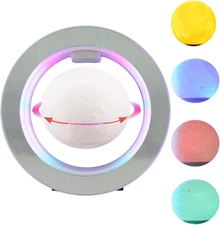 3D Floating Moon Lamp Illusion Color Changing Table Night Light Christmas Lights