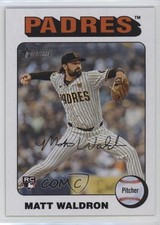 2024 Topps Heritage High Number White Border Matt Waldron #604 1pr8