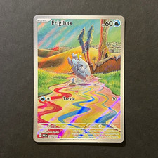 Pokemon TCG Frigibax 208/193 SV02 Paldea Evolved Illustration Rare Holo Full Art on eBay