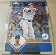 2024 Topps Chrome #407 SHOHEI OHTANI LIDS Exclusive Mitchell &amp; Ness Insert Card