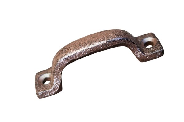 Handgriff Gusseisen Mini MöBelgriff Schubladengriff Antikbraun Nostalgie-image