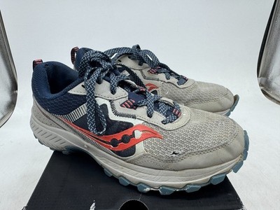 Saucony Excursion TR16 Sneakers Women's Gray Blue Lace Up Athletic - 7.5 WIDE