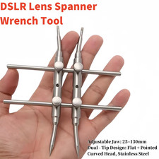 New Lens Repair Kits Stainless Steel Open Tools for DSLR 25-130MM Drop Shipping