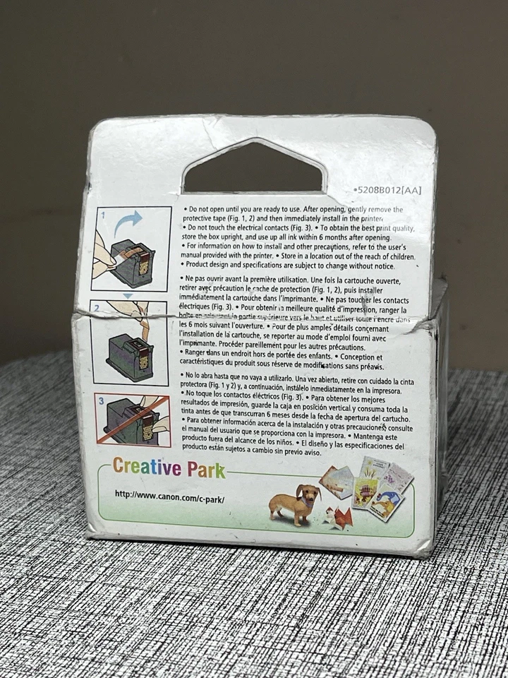 New Genuine Canon CL-241XL Fine Color Ink Cartridge - Factory Sealed - Image 4 of 4