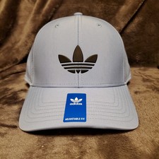 Adidas Originals Men's Light Blue Beacon Structured Precurve Snapback Cap